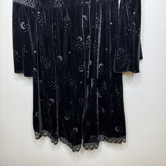 Spirit Women’s Sz XL Halloween  Gothic Witch Dress Outfit Renaissance Medieval - Picture 6 of 14